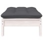 vidaXL Muebles de jardín 9 pzas con cojines madera maciza de pino vidaXL Muebles de jardín 9 pzas con cojines madera maciza de pino