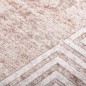 vidaXL Alfombra lavable antideslizante beige 120x170 cm vidaXL Alfombra lavable antideslizante beige 120x170 cm
