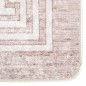 vidaXL Alfombra lavable antideslizante beige 120x170 cm vidaXL Alfombra lavable antideslizante beige 120x170 cm