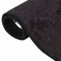 vidaXL Alfombra lavable antideslizante gris antracita 120x170 cm