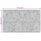 vidaXL Alfombra lavable antideslizante gris 120x170 cm vidaXL Alfombra lavable antideslizante gris 120x170 cm