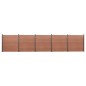 vidaXL Juego de paneles de valla WPC marrón 872x186 cm vidaXL Juego de paneles de valla WPC marrón 872x186 cm