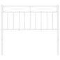 vidaXL Cabecero de metal blanco 107 cm vidaXL Cabecero de metal blanco 107 cm