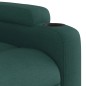 vidaXL Sillón reclinable de tela verde oscuro vidaXL Sillón reclinable de tela verde oscuro