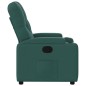 vidaXL Sillón reclinable de tela verde oscuro vidaXL Sillón reclinable de tela verde oscuro