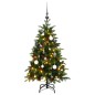vidaXL Árbol de Navidad artificial con bisagras 150 LED y bolas 150 cm vidaXL Árbol de Navidad artificial con bisagras 150 LED y bolas 150 cm