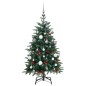 vidaXL Árbol de Navidad artificial con bisagras 150 LED y bolas 150 cm vidaXL Árbol de Navidad artificial con bisagras 150 LED y bolas 150 cm