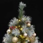 vidaXL Árbol de Navidad artificial con bisagras 150 LED y bolas 150 cm vidaXL Árbol de Navidad artificial con bisagras 150 LED y bolas 150 cm