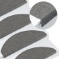 vidaXL Alfombrilla autoadhesiva de escalera 15 uds gris 65x22,5x3,5 cm vidaXL Alfombrilla autoadhesiva de escalera 15 uds gris 65x22,5x3,5 cm