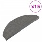 vidaXL Alfombrilla autoadhesiva de escalera 15 uds gris 65x22,5x3,5 cm vidaXL Alfombrilla autoadhesiva de escalera 15 uds gris 65x22,5x3,5 cm