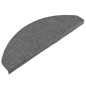 vidaXL Alfombrilla autoadhesiva de escalera 15 uds gris 65x22,5x3,5 cm vidaXL Alfombrilla autoadhesiva de escalera 15 uds gris 65x22,5x3,5 cm