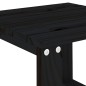 vidaXL Tumbonas con mesa 2 uds madera maciza de pino negro vidaXL Tumbonas con mesa 2 uds madera maciza de pino negro