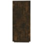 vidaXL Aparador de madera de ingeniería roble ahumado 120x30x75 cm