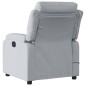 vidaXL Sillón reclinable de masaje de tela gris claro vidaXL Sillón reclinable de masaje de tela gris claro