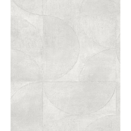 Noordwand Papel Vintage Deluxe Graphic Circle Look beige metalizado