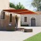 vidaXL Toldo de pie automático naranja y marrón 600x300 cm vidaXL Toldo de pie automático naranja y marrón 600x300 cm