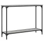 vidaXL Mesa consola madera de ingeniería gris Sonoma 101x30,5x75 cm vidaXL Mesa consola madera de ingeniería gris Sonoma 101x30,5x75 cm