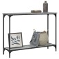 vidaXL Mesa consola madera de ingeniería gris Sonoma 101x30,5x75 cm vidaXL Mesa consola madera de ingeniería gris Sonoma 101x30,5x75 cm
