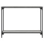 vidaXL Mesa consola madera de ingeniería gris Sonoma 101x30,5x75 cm vidaXL Mesa consola madera de ingeniería gris Sonoma 101x30,5x75 cm
