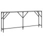 vidaXL Mesa consola madera de ingeniería gris Sonoma 180x23x75 cm vidaXL Mesa consola madera de ingeniería gris Sonoma 180x23x75 cm