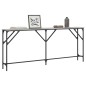 vidaXL Mesa consola madera de ingeniería gris Sonoma 180x23x75 cm vidaXL Mesa consola madera de ingeniería gris Sonoma 180x23x75 cm