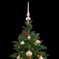 vidaXL Árbol de Navidad artificial con bisagras 300 LED y bolas 240 cm vidaXL Árbol de Navidad artificial con bisagras 300 LED y bolas 240 cm