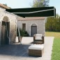 vidaXL Toldo de pie manual retráctil gris antracita 400x350 cm vidaXL Toldo de pie manual retráctil gris antracita 400x350 cm