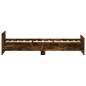 vidaXL Estructura de cama madera contrachapada roble ahumado 90x190 cm vidaXL Estructura de cama madera contrachapada roble ahumado 90x190 cm