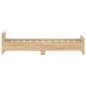 vidaXL Estructura de cama madera contrachapada roble Sonoma 90x190 cm vidaXL Estructura de cama madera contrachapada roble Sonoma 90x190 cm