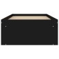vidaXL Estructura de cama negra 75x190 cm vidaXL Estructura de cama negra 75x190 cm