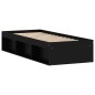 vidaXL Estructura de cama negra 75x190 cm vidaXL Estructura de cama negra 75x190 cm