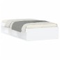 vidaXL Estructura de cama blanca 100x200 cm vidaXL Estructura de cama blanca 100x200 cm