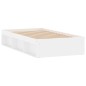 vidaXL Estructura de cama blanca 100x200 cm vidaXL Estructura de cama blanca 100x200 cm