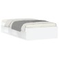 vidaXL Estructura de cama blanca 90x190 cm vidaXL Estructura de cama blanca 90x190 cm