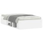 vidaXL Estructura de cama blanca 90x190 cm vidaXL Estructura de cama blanca 90x190 cm