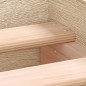 vidaXL Estructura de cama con cabecero piecero roble Sonoma 200x200 cm vidaXL Estructura de cama con cabecero piecero roble Sonoma 200x200 cm