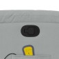 vidaXL Sillón reclinable de masaje de tela gris claro vidaXL Sillón reclinable de masaje de tela gris claro