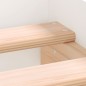 vidaXL Estructura de cama con cabecero y piecero blanco 140x190 cm vidaXL Estructura de cama con cabecero y piecero blanco 140x190 cm