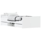 vidaXL Estructura de cama con cabecero piecero blanca 100x200 cm vidaXL Estructura de cama con cabecero piecero blanca 100x200 cm