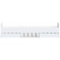 vidaXL Estructura de cama con cabecero piecero blanca 100x200 cm vidaXL Estructura de cama con cabecero piecero blanca 100x200 cm
