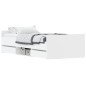 vidaXL Estructura de cama con cabecero piecero blanca 90x190 cm vidaXL Estructura de cama con cabecero piecero blanca 90x190 cm