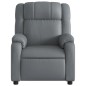 vidaXL Sillón reclinable de cuero sintético gris vidaXL Sillón reclinable de cuero sintético gris