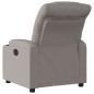 vidaXL Sillón reclinable de tela gris taupe vidaXL Sillón reclinable de tela gris taupe