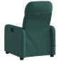 vidaXL Sillón de masaje reclinable de tela verde oscuro vidaXL Sillón de masaje reclinable de tela verde oscuro