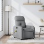 vidaXL Sillón reclinable de masaje de tela gris claro vidaXL Sillón reclinable de masaje de tela gris claro