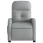 vidaXL Sillón reclinable de masaje de tela gris claro vidaXL Sillón reclinable de masaje de tela gris claro