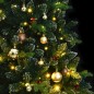vidaXL Árbol de Navidad artificial con bisagras 300 LED y bolas 180 cm vidaXL Árbol de Navidad artificial con bisagras 300 LED y bolas 180 cm