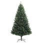 vidaXL Árbol de Navidad artificial con bisagras 300 LED y bolas 180 cm vidaXL Árbol de Navidad artificial con bisagras 300 LED y bolas 180 cm