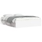 vidaXL Estructura de cama blanca 160x200 cm vidaXL Estructura de cama blanca 160x200 cm