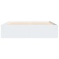 vidaXL Estructura de cama blanca 160x200 cm vidaXL Estructura de cama blanca 160x200 cm
